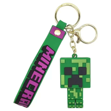 Minecraft Creeper kulcstartó táskadísz, 6cm játékfigura