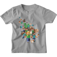  Minecraft Csapat - Gyerek Póló