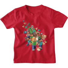 Minecraft Csapat - Gyerek Póló gyerek póló