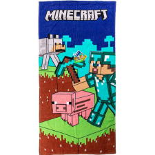 Minecraft Diamond Armor fürdőlepedő, strand törölköző 70x140cm lakástextília