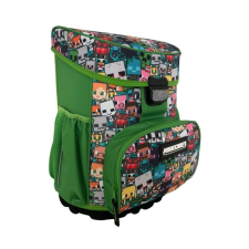 Minecraft ergonomikus, 3 részes iskolai hátizsák tolltartóval és sporttáskával tolltartó