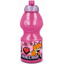  Minecraft Girls műanyag sportkulacs 400 ml kulacs, kulacstartó