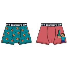 Minecraft gyerek boxeralsó 2 darab/csomag