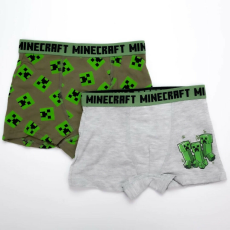  Minecraft gyerek boxeralsó 2 darab/csomag 9 év