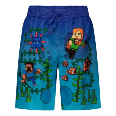 Minecraft Gyerek fürdőruha, Steve Blue, 140 cm, 10 év, Kék