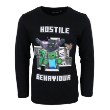  Minecraft gyerek hosszú ujjú póló, felső 6-12 év gyerek póló
