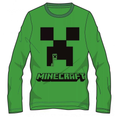 Minecraft gyerek hosszú ujjú póló felső green 10év
