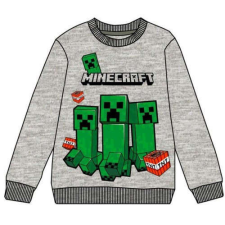 Minecraft gyerek pulóver grey 6év gyerek pulóver, kardigán