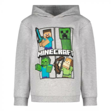 Minecraft gyerek pulóver kapucnis szürke 12év gyerek pulóver, kardigán