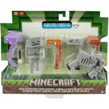 Minecraft harcosa és náraidtámadás figurakészlet játékfigura