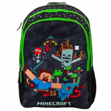 Minecraft Iskolai hátizsák Minecraft All Buddies, 41 x 30,5 x 22 cm iskolatáska