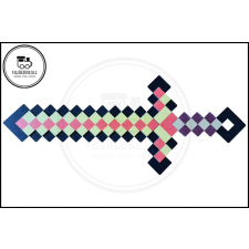  Minecraft kard Fekete - Sárga fajáték