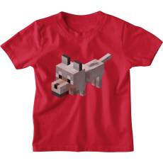  Minecraft Kutya - Gyerek Póló