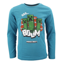 Minecraft Minecraft Creeper Sss gyerek hosszú ujjú póló, felső 6 év / 116 cm gyerek póló