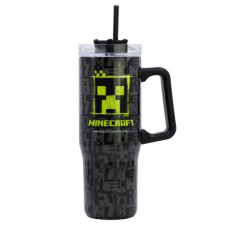 Minecraft Minecraft rozsdamentes acél szigetelt thermo kulacs 920 ML babaétkészlet