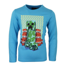 Minecraft Minecraft sötétben világító gyerek hosszú ujjú póló, felső 8 év gyerek póló