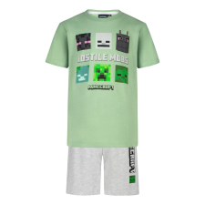 Minecraft Mobs rövid ujjú pizsama, 128-as méret gyerek hálóing, pizsama