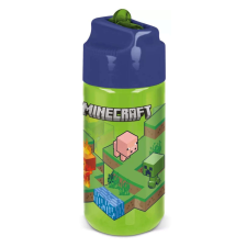 Minecraft műanyag kulacs Hydro 430ml kulacs, kulacstartó