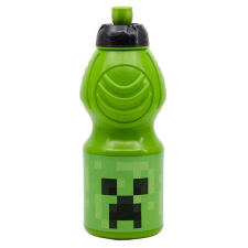 Minecraft műanyag sportkulacs - 400 ml kulacs, kulacstartó