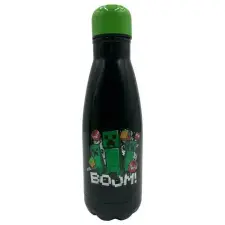  Minecraft rozsdamentes acél kulacs, 500 ml kulacs, kulacstartó