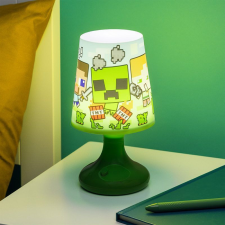 Minecraft színváltós asztali lámpa világítás