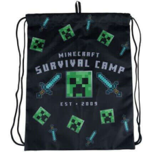 Minecraft tornazsák 44x33cm, Creeper, fekete, Astra tornazsák