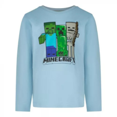  Minecraft Trio gyerek hosszú ujjú póló, felső 12 év