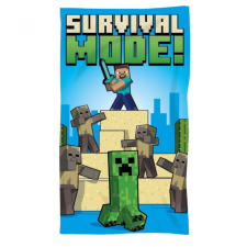 Minecraft Túlélő mód törölköző fürdőlepedő 70x140 cm lakástextília