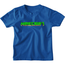  Minecraft Zombie Logó - Gyerek Póló