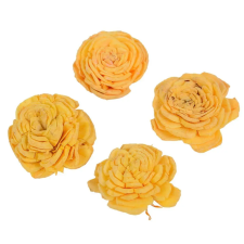  Ming boglárka aranysárga 2cm 100db-os dekorációs kellék