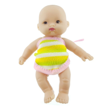 Mini baba sárga ruhában baba