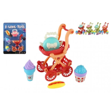 Mini babakocsi kiegészítőkkel játék babakocsi