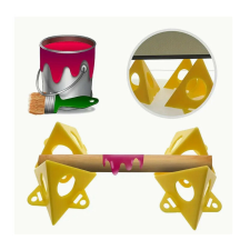  Mini festőállványok 10 db barkácsolás