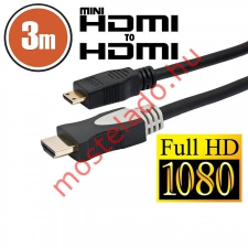  Mini HDMI kábel 3m (20426) audió/videó kellék, kábel és adapter