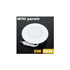 Mini kör LED panel (120 mm) 6 Watt meleg fehér világítási kellék