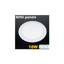 Mini kör LED panel (225 mm) 18 Watt természetes fehér világítási kellék