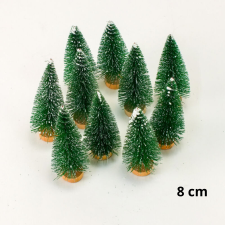 Mini műfenyő - 8 cm karácsonyi dekoráció