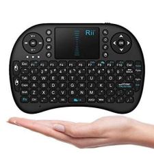 Mini vezeték nélküli billentyűzet touchpad kompatibilis PC, Android, Linux billentyűzet
