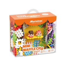 Mini Waffle Shop építőjáték 148 darabos készlet barkácsolás, építés
