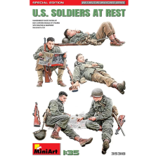 MiniArt 1/35 Amerikai katonák kimenőn speciális változat katonai figura szett makett