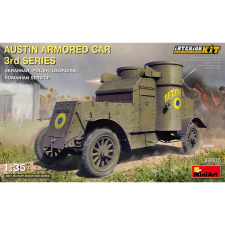 MiniArt 1/35 Austin páncélautó harmadik sorozat katonai modell jármű makett