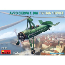 MiniArt 1/35 Avro Cierva C.30A Civilian Service katonai repülőgép modell makett