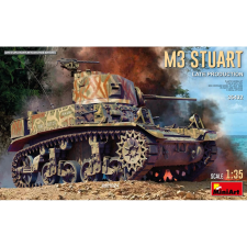 MiniArt 1/35 M3 Stuart könnyű tank modell későbbi változat makett