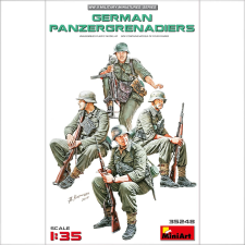MiniArt 1/35 Német gránátos egység katonai figura szett makett