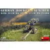 MiniArt 1/35 Német rakéta kilövő 28cm WK Spr és 32cm WK Flamm rakétákkal