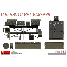 MiniArt 1/35 SCR-299 amerikai rádiós készlet modell kiegészítő makett