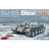 MiniArt 1/35 SU-85 Mod. 1943 szovjet önjáró löveg modell figurákkal korai változat
