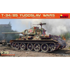 MiniArt 1/35 T-34/85 tank délszláv háború katonai jármű modell makett