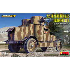 MiniArt Austin Indian Pattern British Service páncélautó katonai jármű modell makett