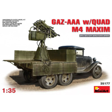 MiniArt GAZ-AAA w/QUAD M4 MAXIM 1:35 (35177) makett